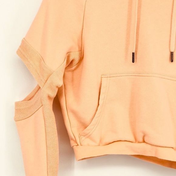 NDLSS neon orange open elbow hoodie - Picture 7 of 11